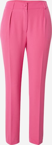 Effilé Pantalon à pince Wallis en rose : devant