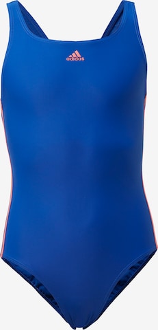 ADIDAS PERFORMANCE Badeanzug 'Fit Suit 3S' in Blau: predná strana