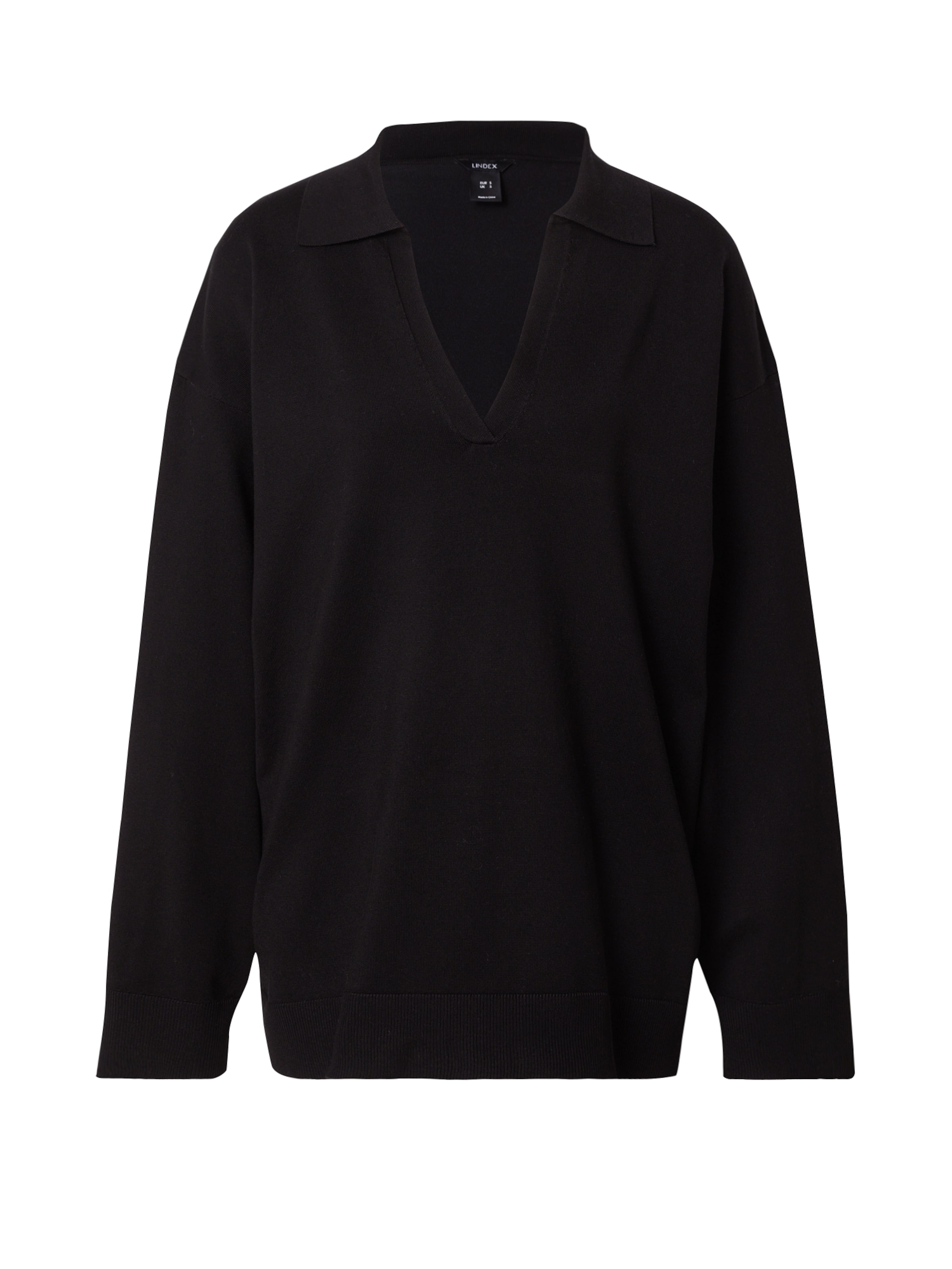 Lindex Pullover 'Denise' in Schwarz: Vorderseite