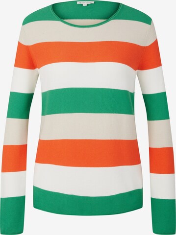 TOM TAILOR Sweater in Mixed colors: front