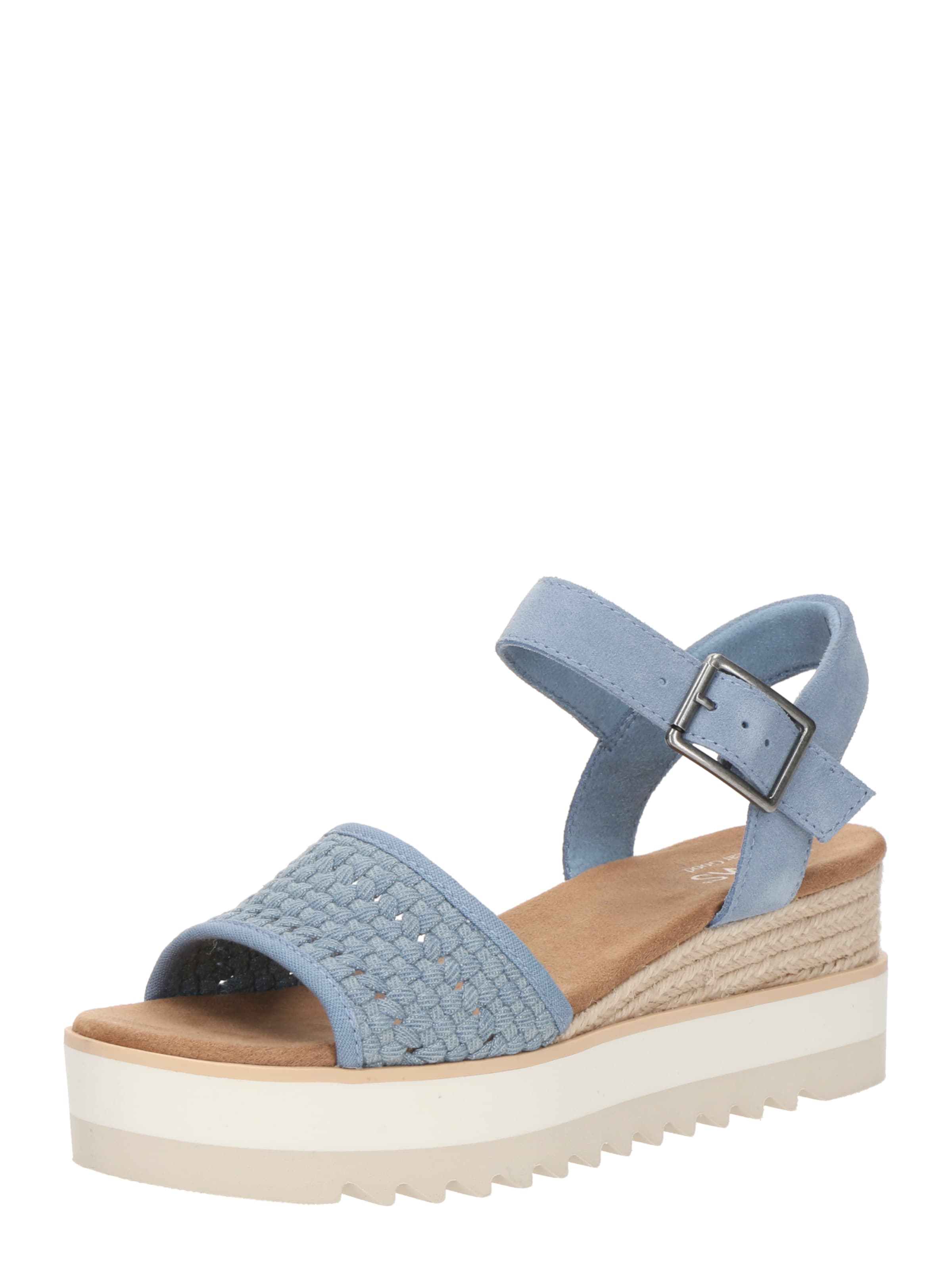 TOMS Sandale &#x27;DIANA&#x27; in Blau: Vorderseite