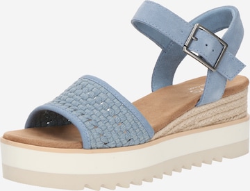 mėlyna TOMS Sandalai 'DIANA': priekis