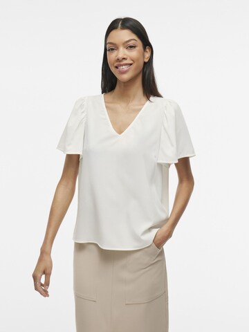 VILA Blouse in White: front