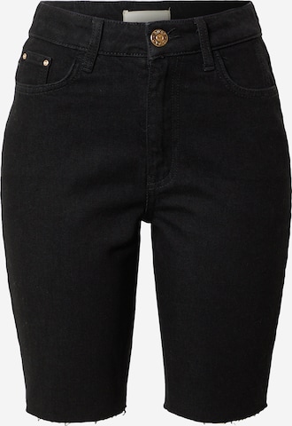 River Island - Skinny Vaquero en negro: frente