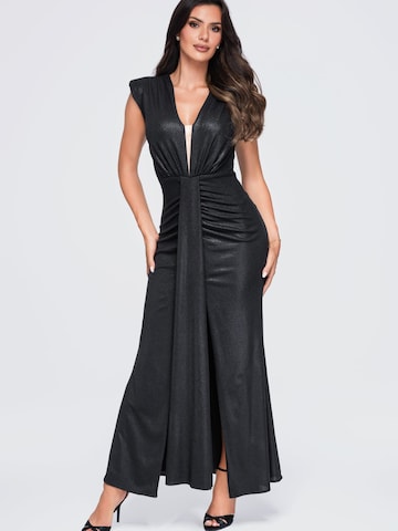 Ombre Abendkleid‌‌‌‌‌‌‌ in Schwarz