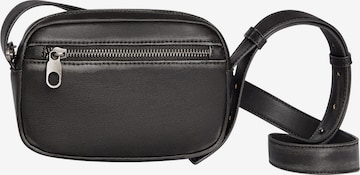 Sac à bandoulière Pull&Bear en noir : devant