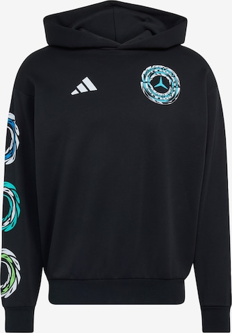 ADIDAS PERFORMANCESportska sweater majica 'Mercedes Amg Petronas Formula 1 Team' - crna boja: prednji dio