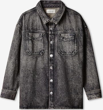 Calvin Klein Jeans Übergangsjacke in Grau: Vorderseite