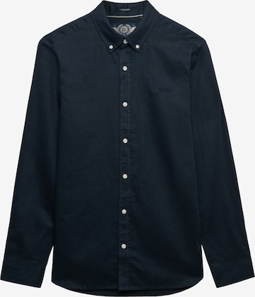 Chemise Superdry & Co en bleu : devant