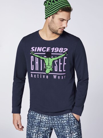 CHIEMSEE Sweatshirt in Blue