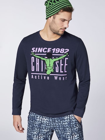 CHIEMSEE Sweatshirt in Blauw
