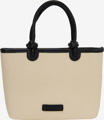 Borsa a mano di usha BLUE LABEL in bianco: frontale