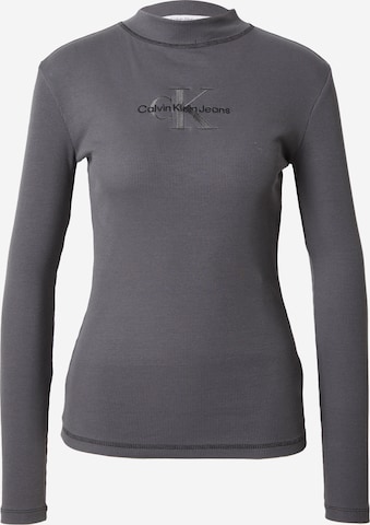 Calvin Klein Jeans Shirt 'HERO' in Grey: front