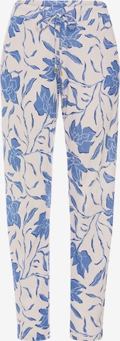 Hanro Pyjamabroek ' Sleep & Lounge ' in Blauw: voorkant