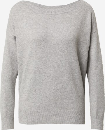 ICHI Sweater 'ALPA' in Grey: front