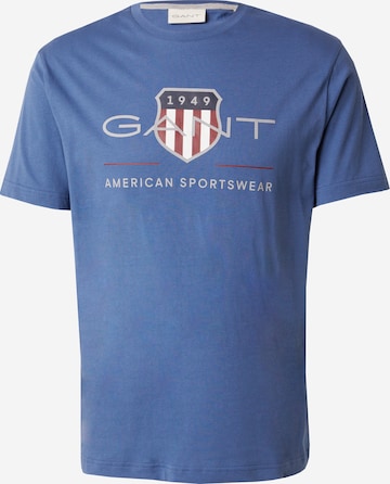 GANT Футболка в Синий: спереди