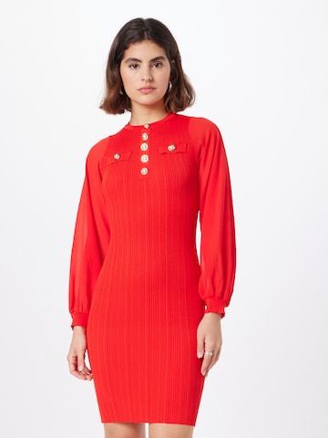 Karen Millen Knit dress in Red: front