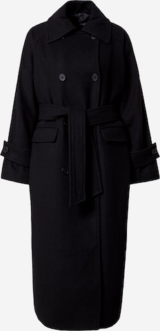 minimum Ανοιξιάτικο και φθινοπωρινό παλτό σε μαύρο: μπροστά