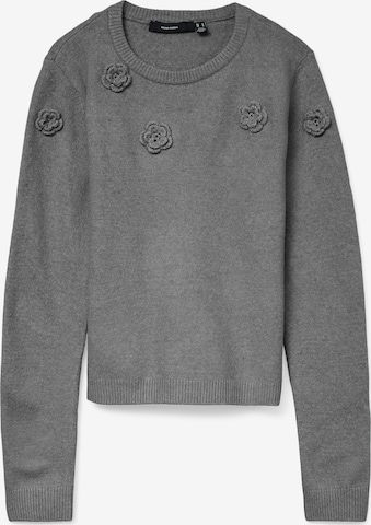 VERO MODA Свитер 'VMROSE' в Серый: спереди