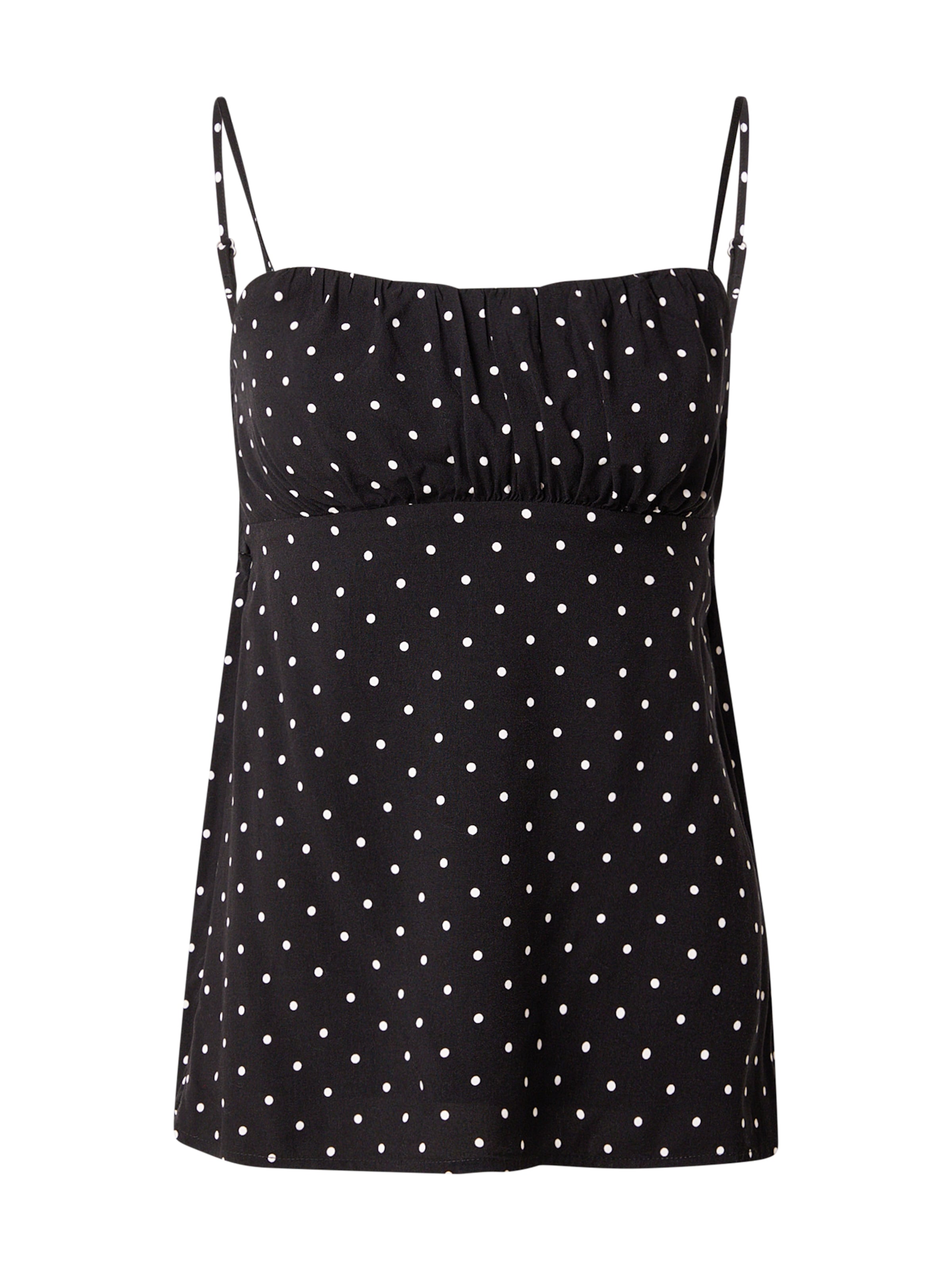 HOLLISTER Top in Zwart: voorkant