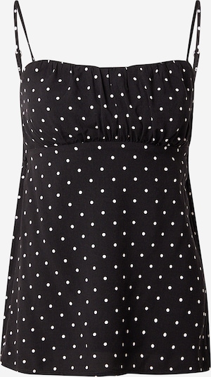 HOLLISTER Top u crna / bijela, Pregled proizvoda