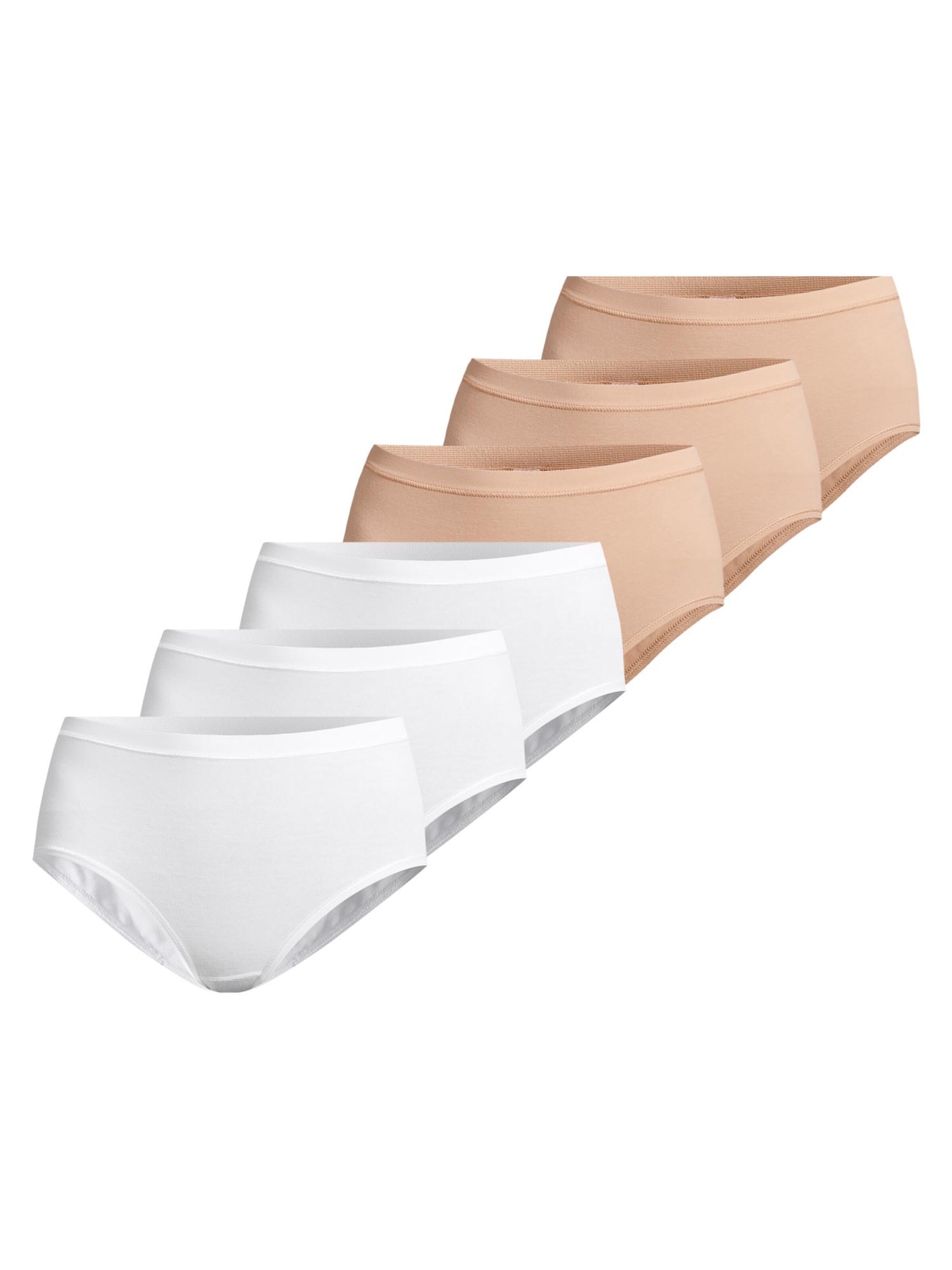 CON-TA Slip 'Feinripp' in Beige: front