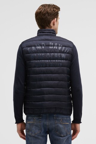 CAMP DAVID Weste in Blau