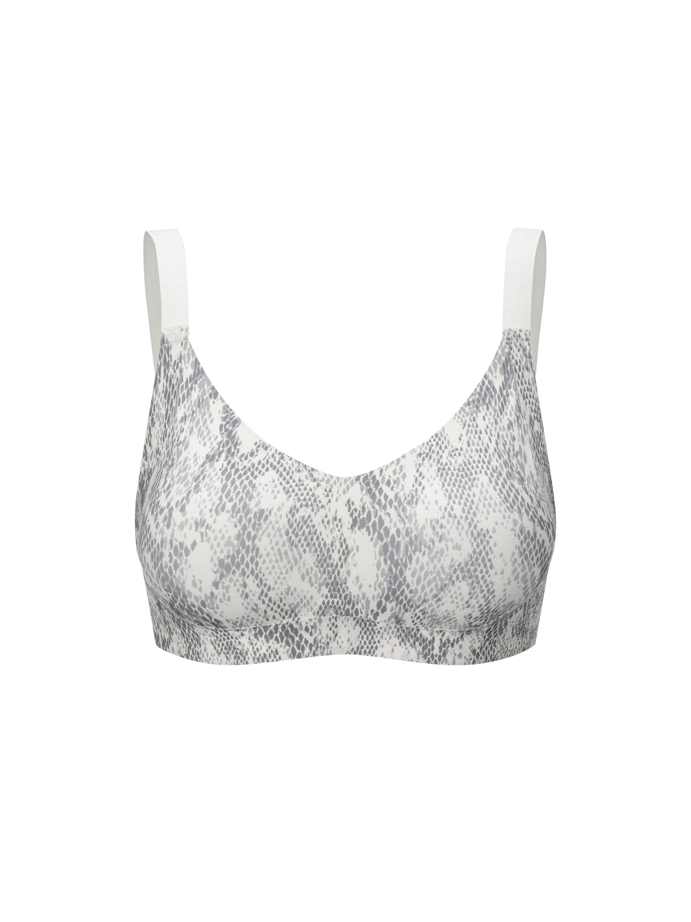 cfab (formerly creamy fabrics) Push-up BH 'Seamless Compact Push-Up BH' in Wit: voorkant