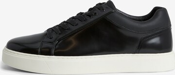 Calvin Klein - Zapatillas deportivas bajas en negro: frente