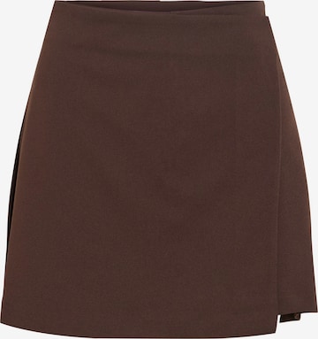 VILA Regular Skirt 'VIClara' in Brown: front