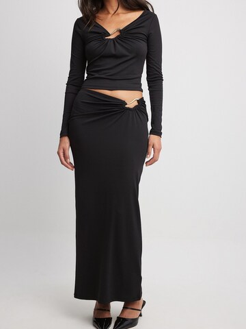 NA-KD Skirt in Black: front