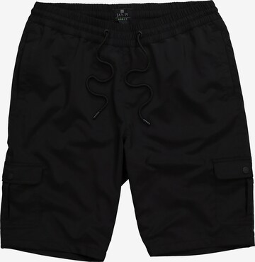 Regular Pantalon cargo JAY-PI en noir : devant