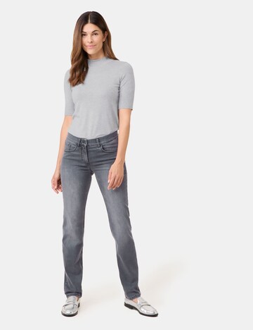 GERRY WEBER Slimfit Jeans 'Sol:ine' in Grau