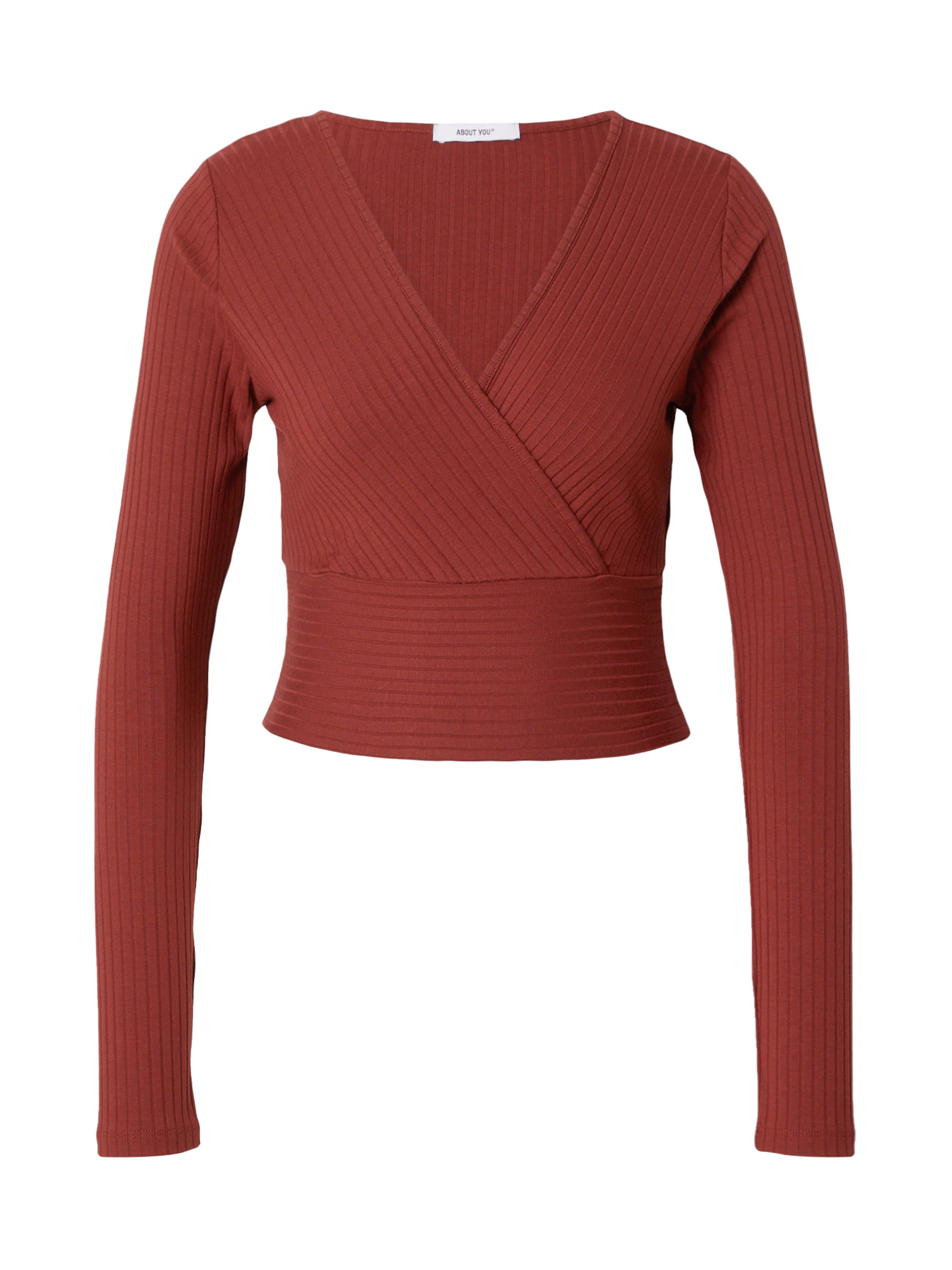 Tricou 'Cecile' de la ABOUT YOU pe maro: față