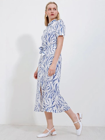 Bigdart Midi Kleid in Blau