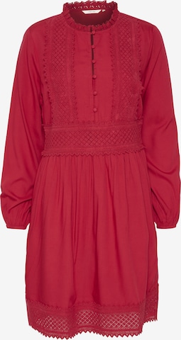 Robe 'Milla' Cream en rouge : devant