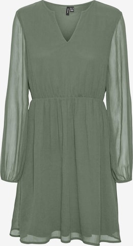 VERO MODA Kleid 'Villa' in Grün: Vorderseite