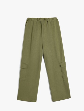 Koton Wide leg Trousers in Green
