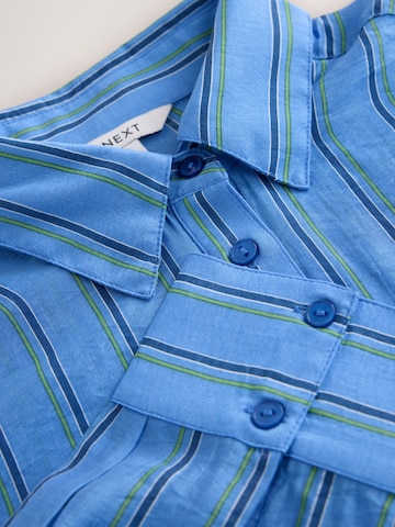 Next Bluse i blå