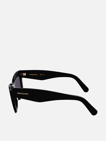 FERRAGAMO Zonnebril in Zwart