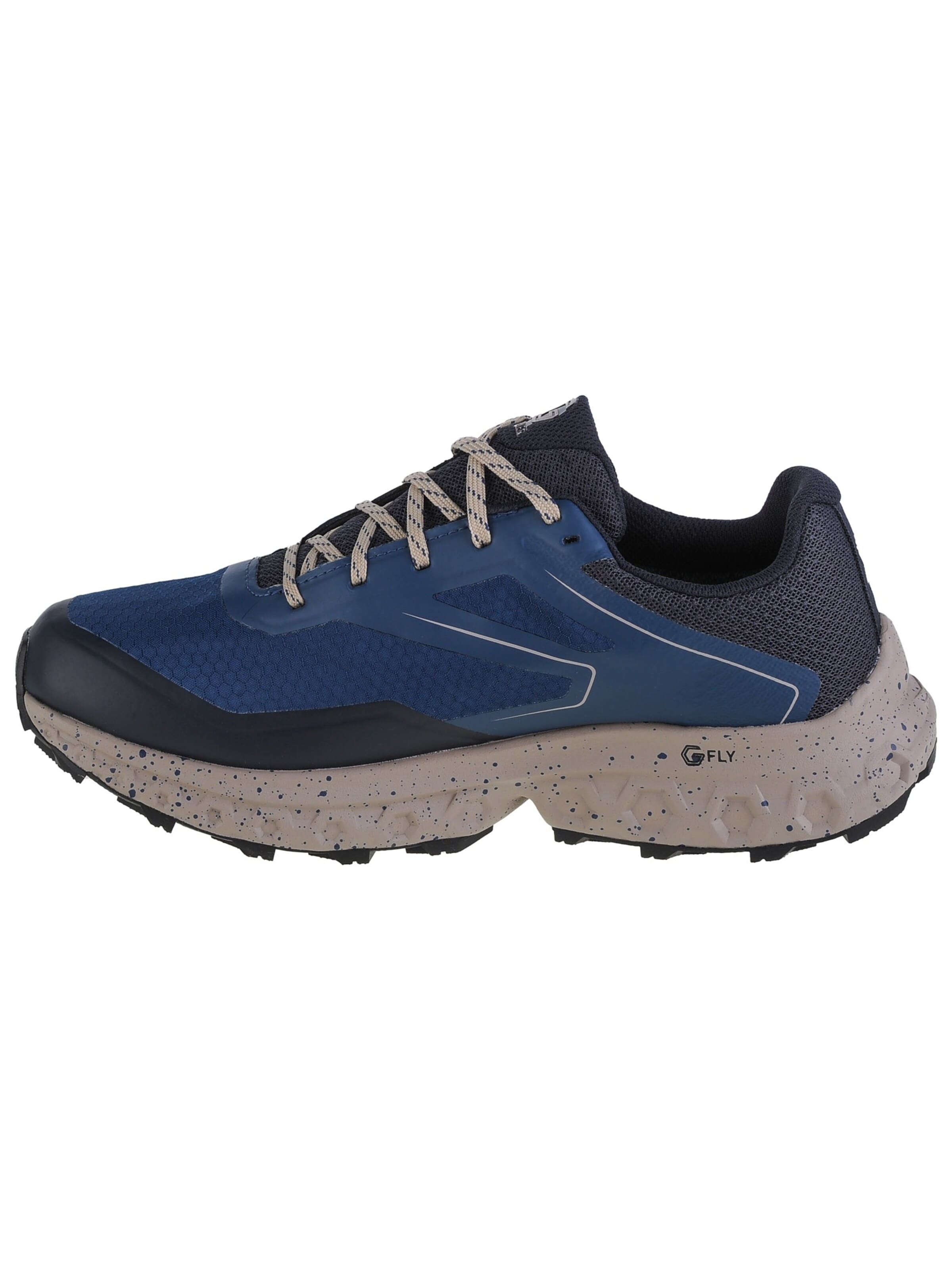 Inov-8 Loopschoen 'RocFly G 350 GTX' in Blauw: voorkant