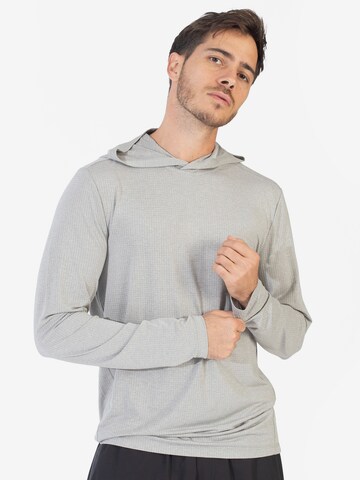 Spyder - Sweatshirt de desporto em cinzento: frente