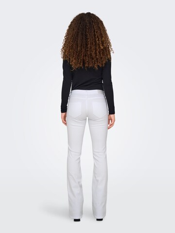ONLY Flared Jeans 'ONLBlush' in White