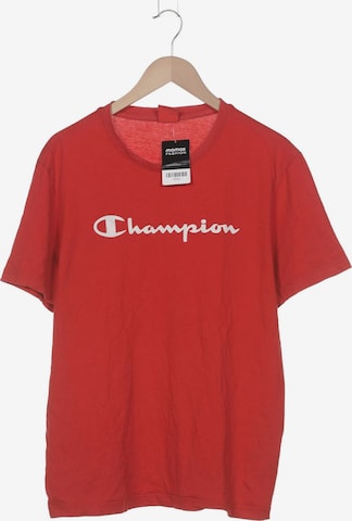 Champion T-Shirt XL in Rot: Vorderseite