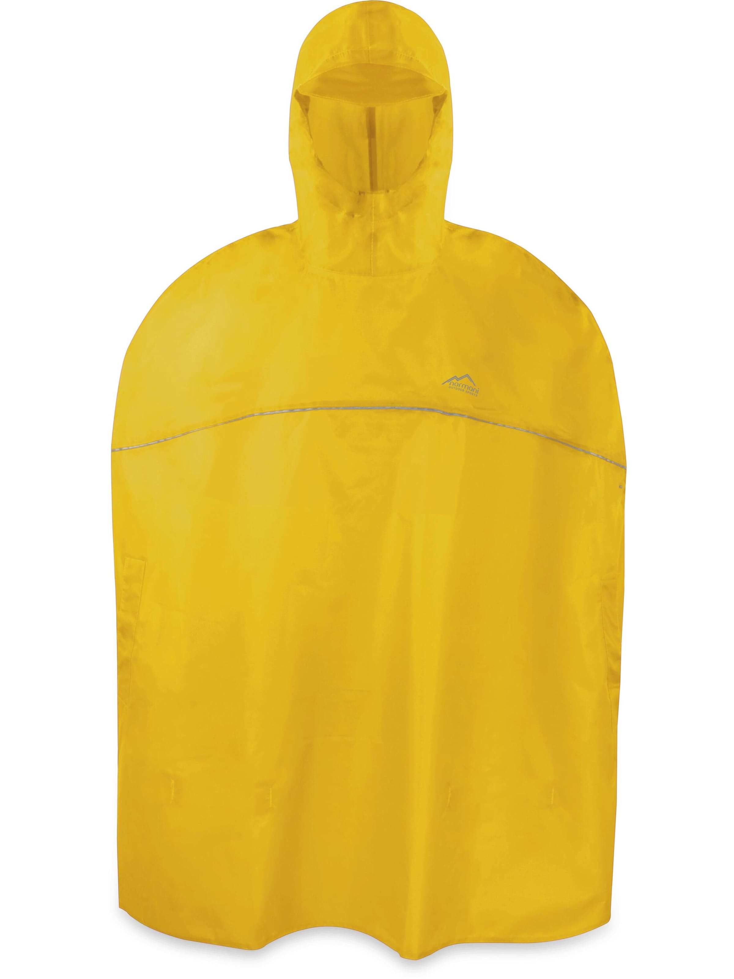 Veste fonctionnelle 'Cherrapunji' normani en jaune : devant