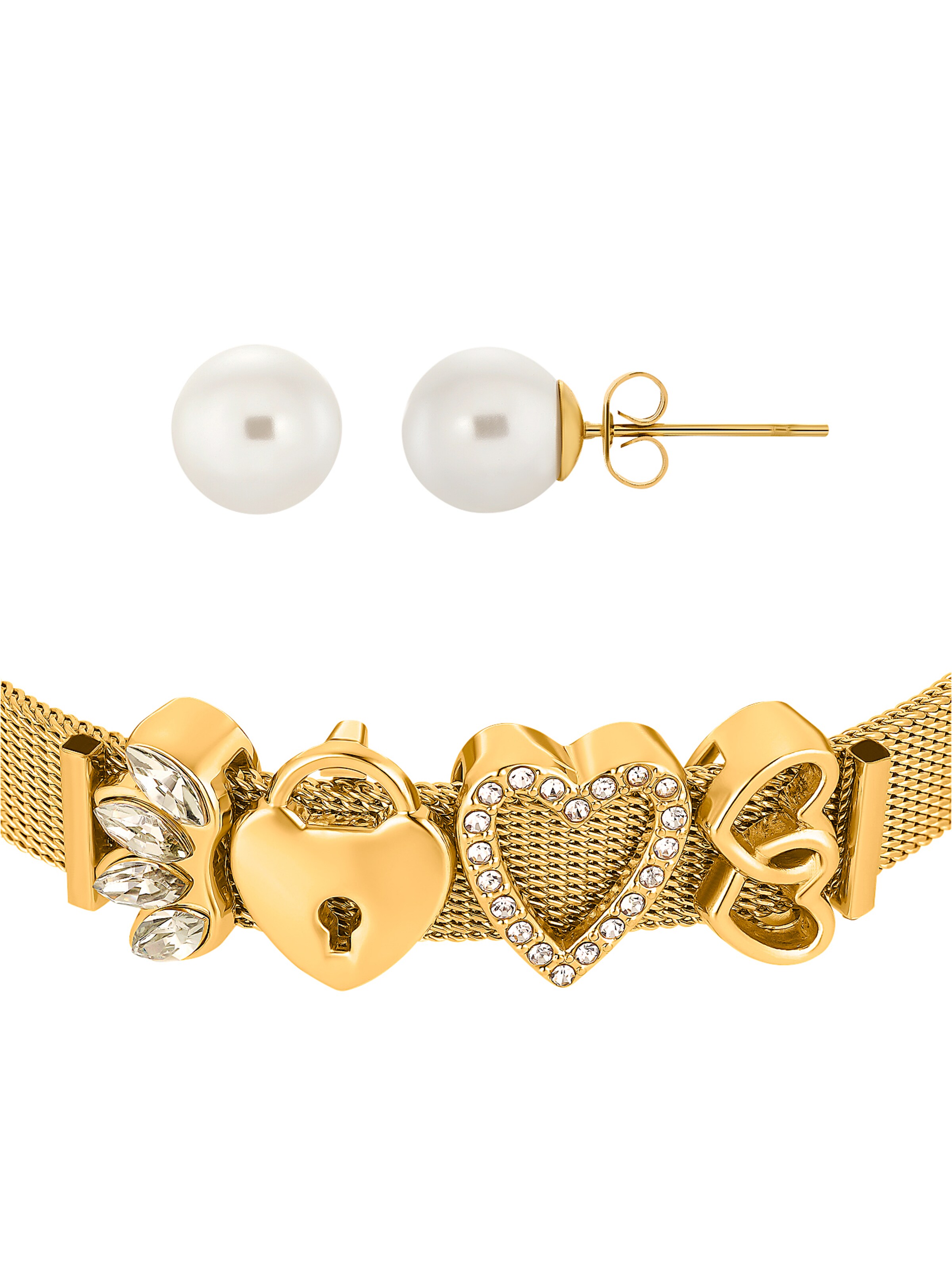 Heideman Sieraden set 'Milanaise' in Goud