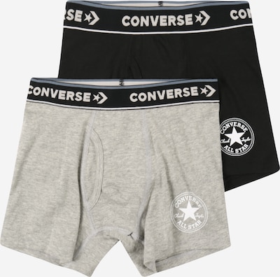 CONVERSE Apakšbikses, krāsa - raibi pelēks / melns / balts, Preces skats