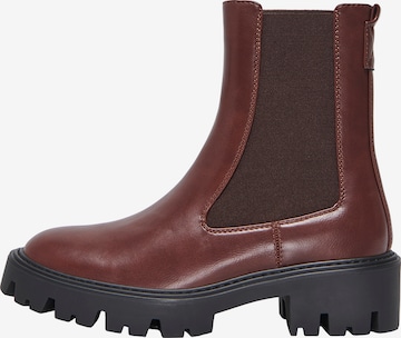 Chelsea Boots 'ONLBETTY-1' ONLY en marron : devant
