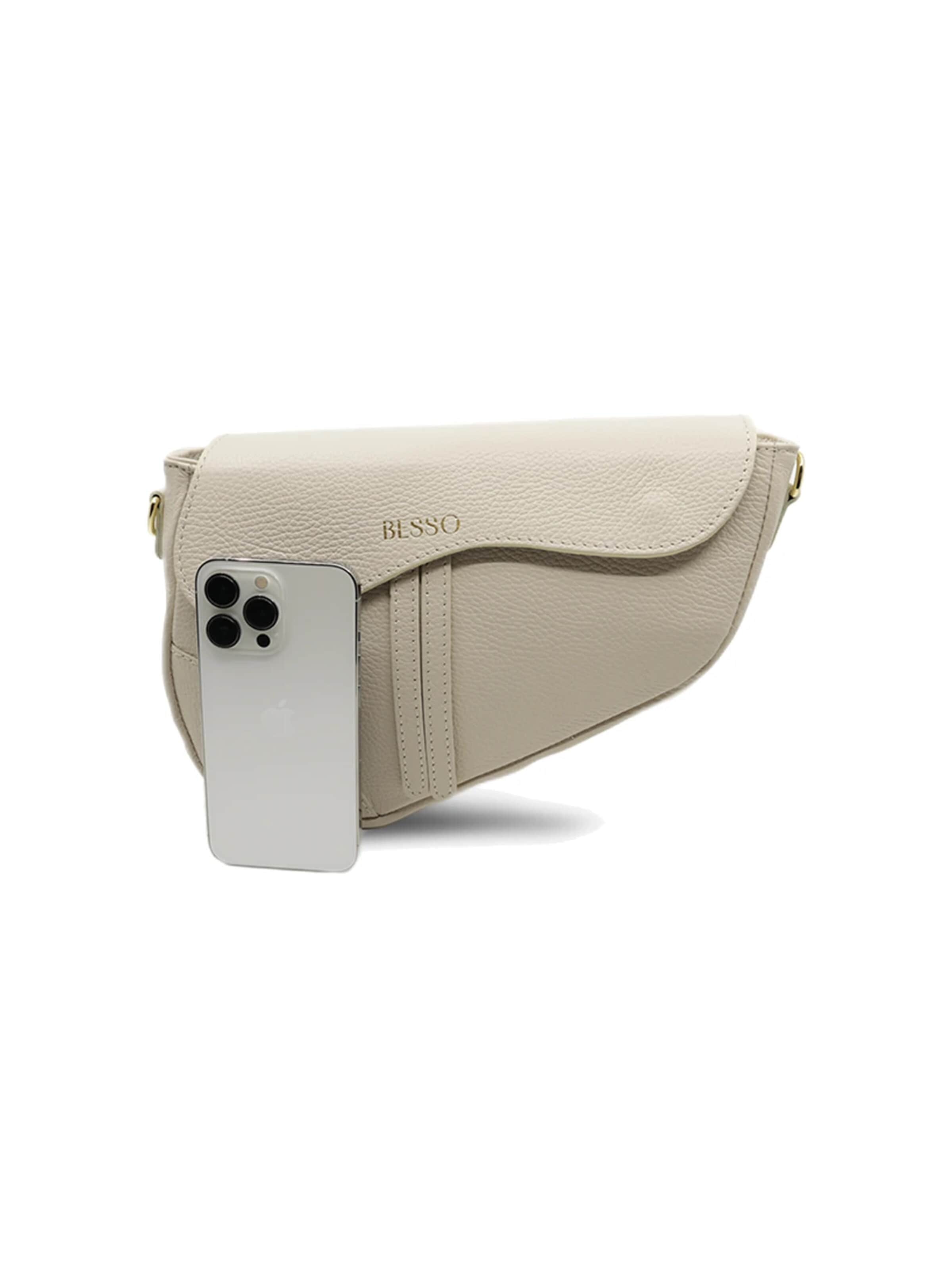 BESSO Handtas 'Iconica' in Beige
