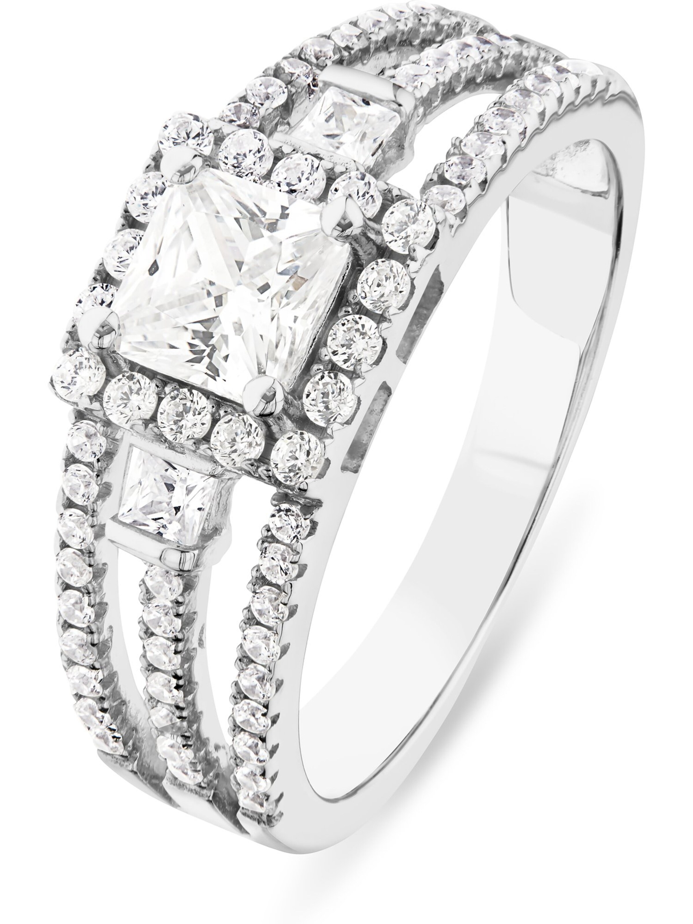 FAVS Ring in Silber: Vorderseite